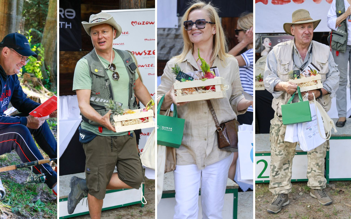 Kto w tym roku z AKTORÓW złowił największą rybę? Jacek Rozenek z ukochaną, Jarosińska, Małgorzata Sadowska…