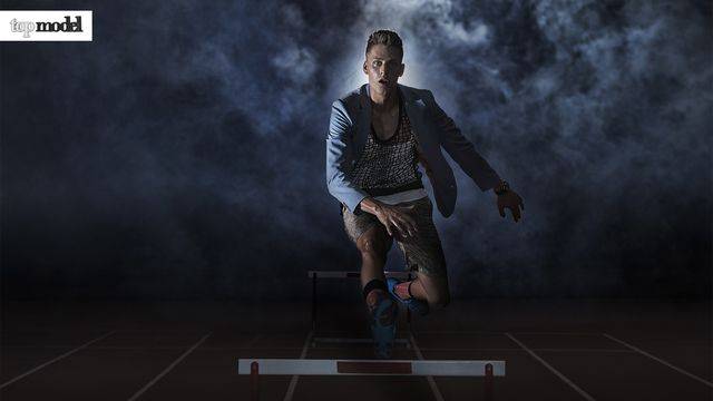 Sportowa sesja w Top Model, październik 2015 rok