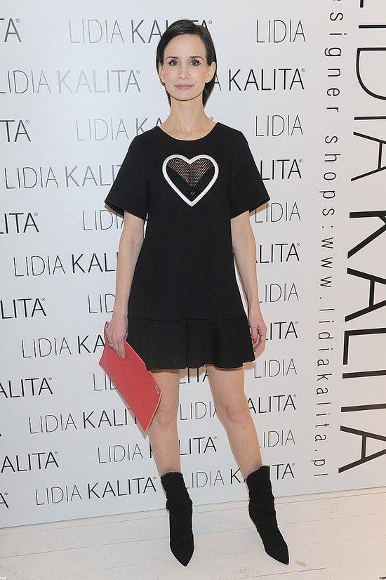 Na otwarciu butiku Lidii Kality