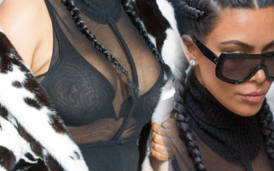 Kim Kardashian na ustawce pierwszy raz od czasu porodu