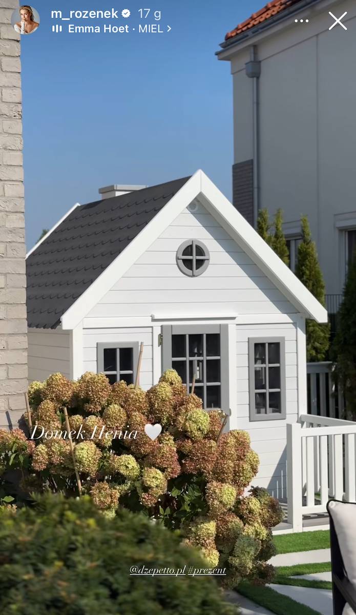 Małgorzata Rozenek wprowadza się do wymarzonej willi! Marmur, taras z kuchnią i luksusowy domek dla Henia… (FOTO)