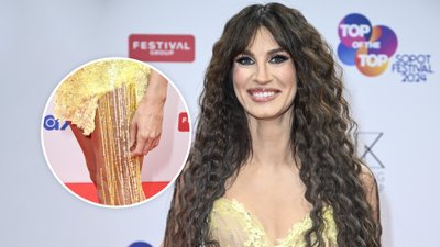 Sylwia Grzeszczak w niebezpiecznej stylizacji na Sopot Festival. Od tej mini trudno oderwać wzrok! (FOTO)