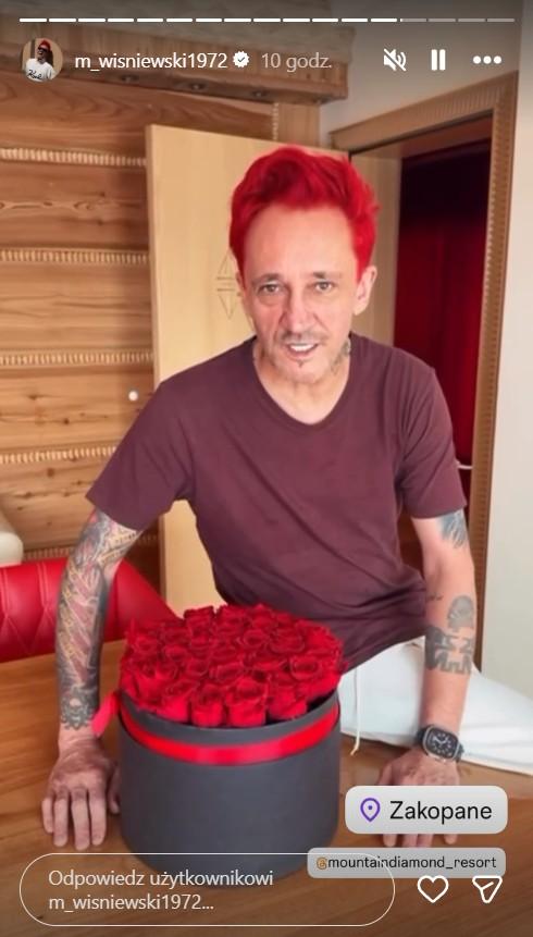 Michał Wiśniewski, fot. Instagram.