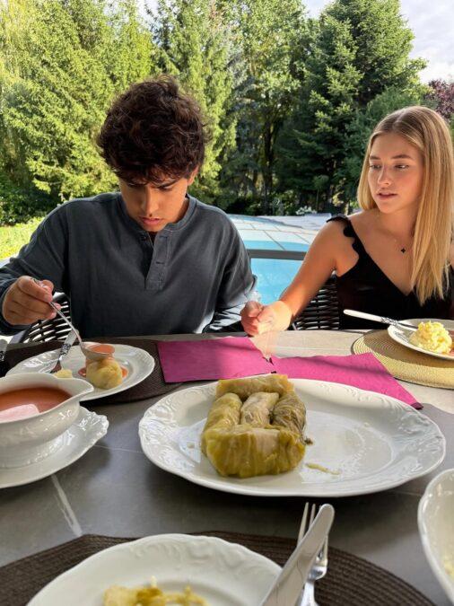 Helena Rubik z chłopakiem, fot. Instagram