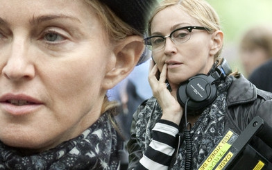 Madonna bez makijażu na planie swego filmu (FOTO)