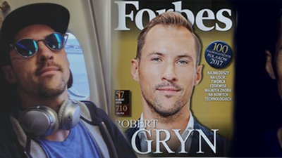 Poznajcie Roberta Gryna, najmłodszego polskiego milionera!