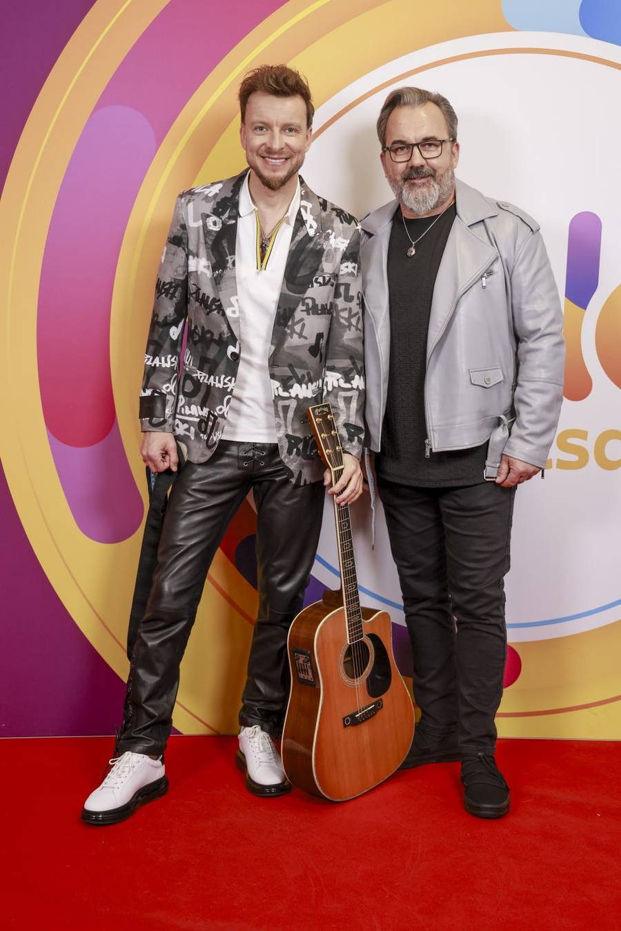 Rodzinny poranek w “Halo Tu Polsat”! Joanna Brodzik z bratem, Andrzej Nejman z dorosłym synem (FOTO)