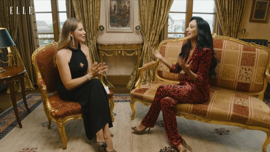 Justyna Steczkowska, fot. "Elle" Lithuania.