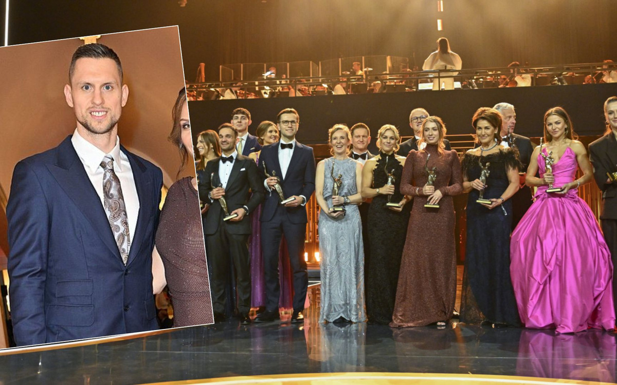 Przyszedł z żoną na Galę Mistrzów Sportu. Nikt nie wiedział, że jest z gwiazdą “Top Model”