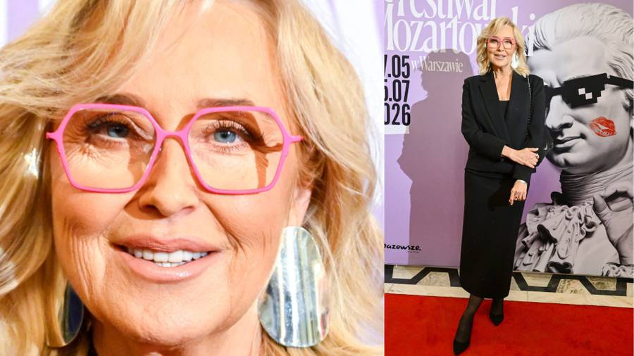 Agata Młynarska olśniła na 35. Festiwalu Mozartowskim, fot. AKPA