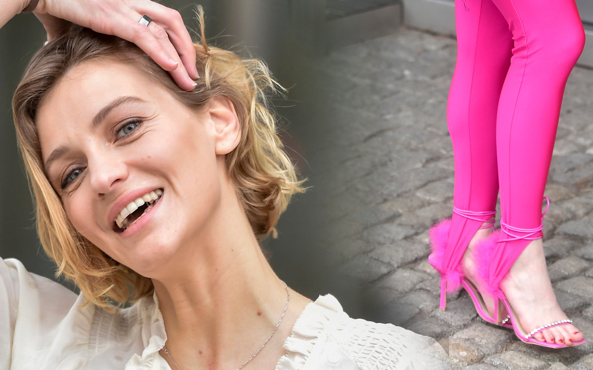 Gwiazdy DD TVN: Uśmiechnięta Renata Kaczoruk, piosenkarka w różowych legginsach (ZDJĘCIA)