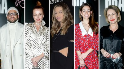 Julia Wieniawa w nietypowych butach na premierze spektaklu “Gra”. Towarzyszyli jej rodzice!