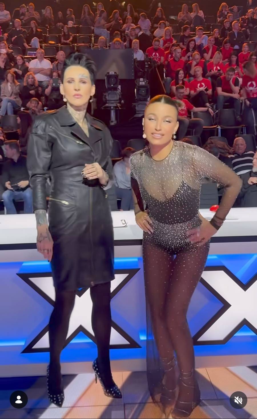 Julia Wieniawa całą w cekinach na "Mam Talent", fot. Instagram