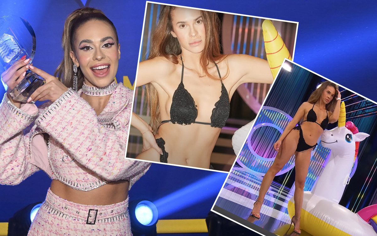 Blanka Stajkow pozowała w kusym bikini na dmuchanym jednorożcu. Teraz jedzie na Eurowizję!