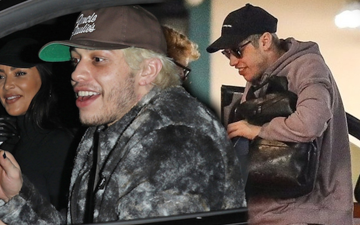 OMG! Pete Davidson wozi się samochodem Kim Kardashian? (ZDJĘCIA)