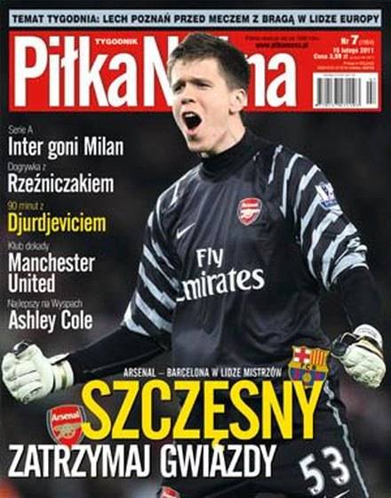 Wojciech Szczęsny na okładkach