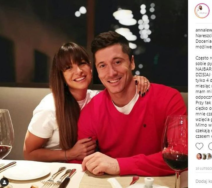 Anna i Robert Lewandowscy
