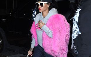 Ikona stylu jak wielki różowy ptak (FOTO)