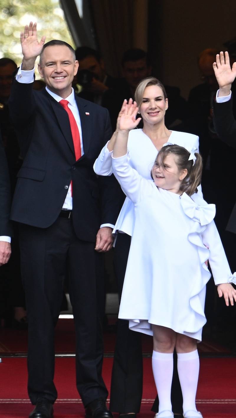 Karol Nawrocki, Marta Nawrocka, fot. Forum.