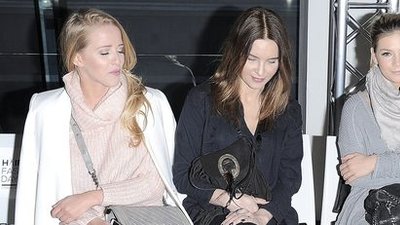 Mercedes i siostry Bohosiewicz na pokazie fryzur (FOTO)