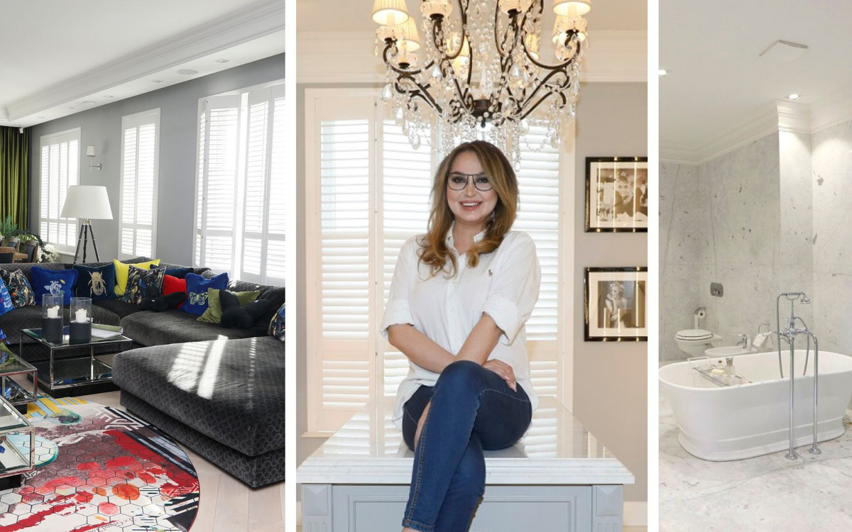 Tak mieszkała Ewelina Ślotała. Wpuściła kamery do swojego 210-metrowego apartamentu