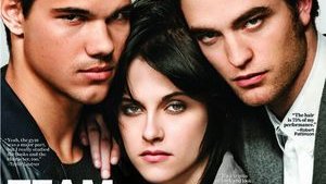 Miłosny trójkąt na okładce magazynu Entertainment