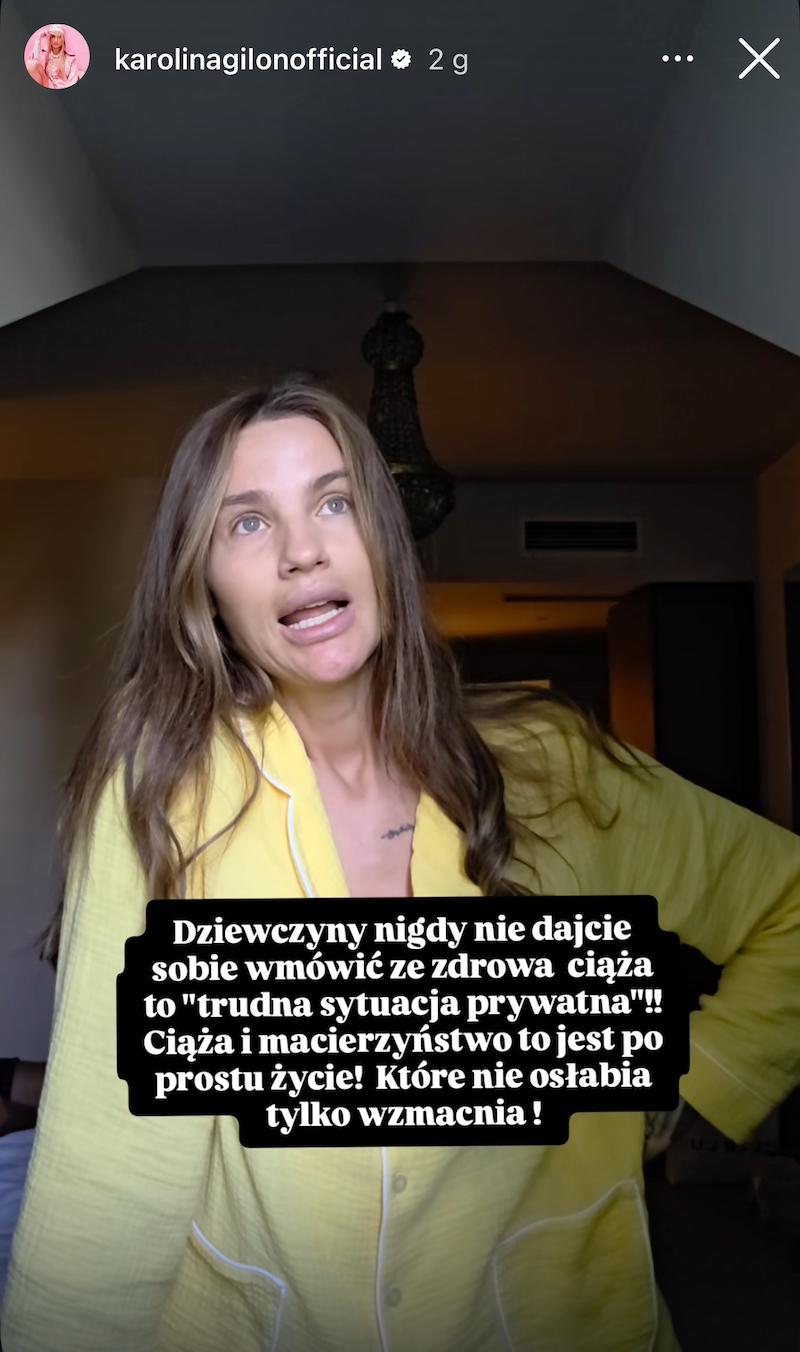 Karolina Gilon, fot. Instagram