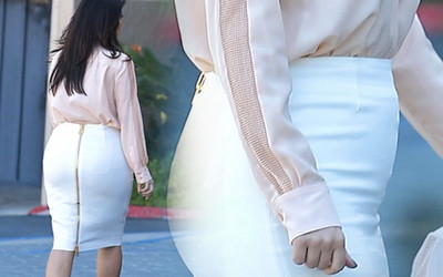 U Kim Kardashian pupa wciąż większa niż brzuch (FOTO)