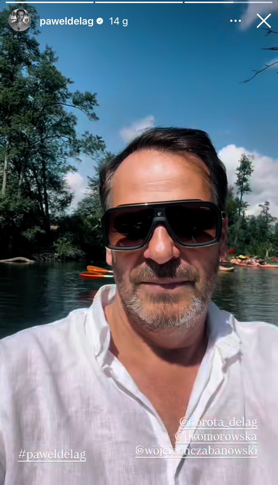 Paweł Deląg, fot. Instagram. 