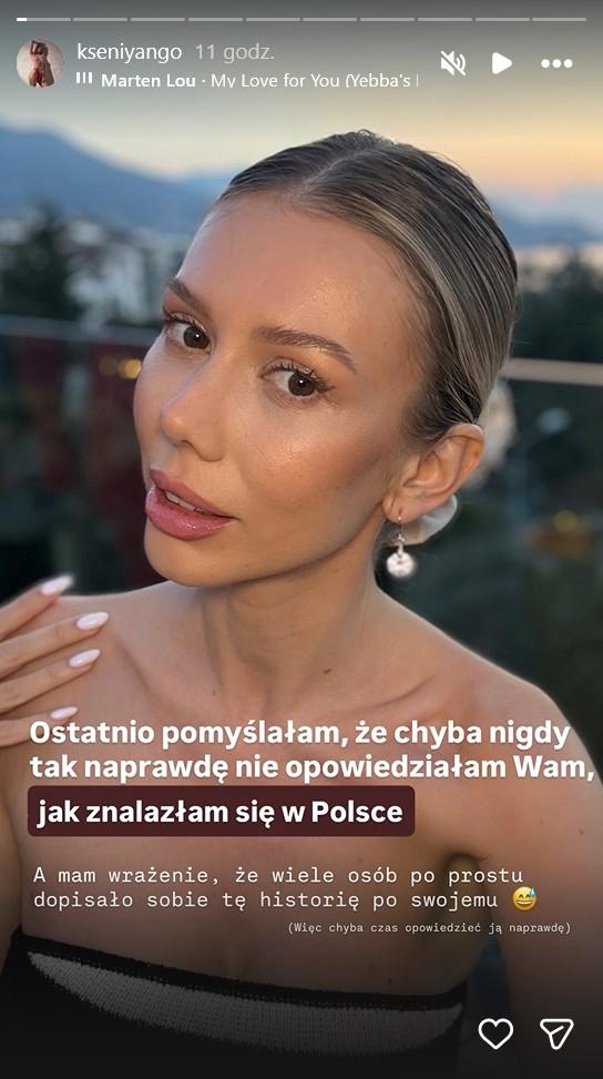Narzeczona Leona Myszkowskiego opowiedziała swoją historię, fot. Instagram