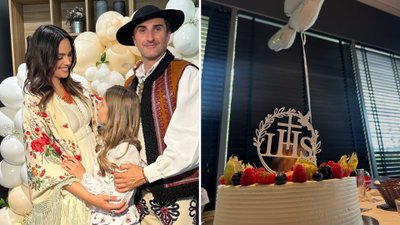 Karpiel-Bułecka i Krupińska wyprawili góralską komunię. Ależ się odstroili!