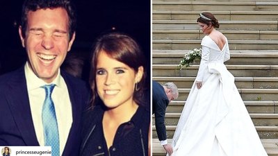 Księżniczka Eugenia pokazała PIĘKNE, niepublikowane zdjęcie ze ślubu
