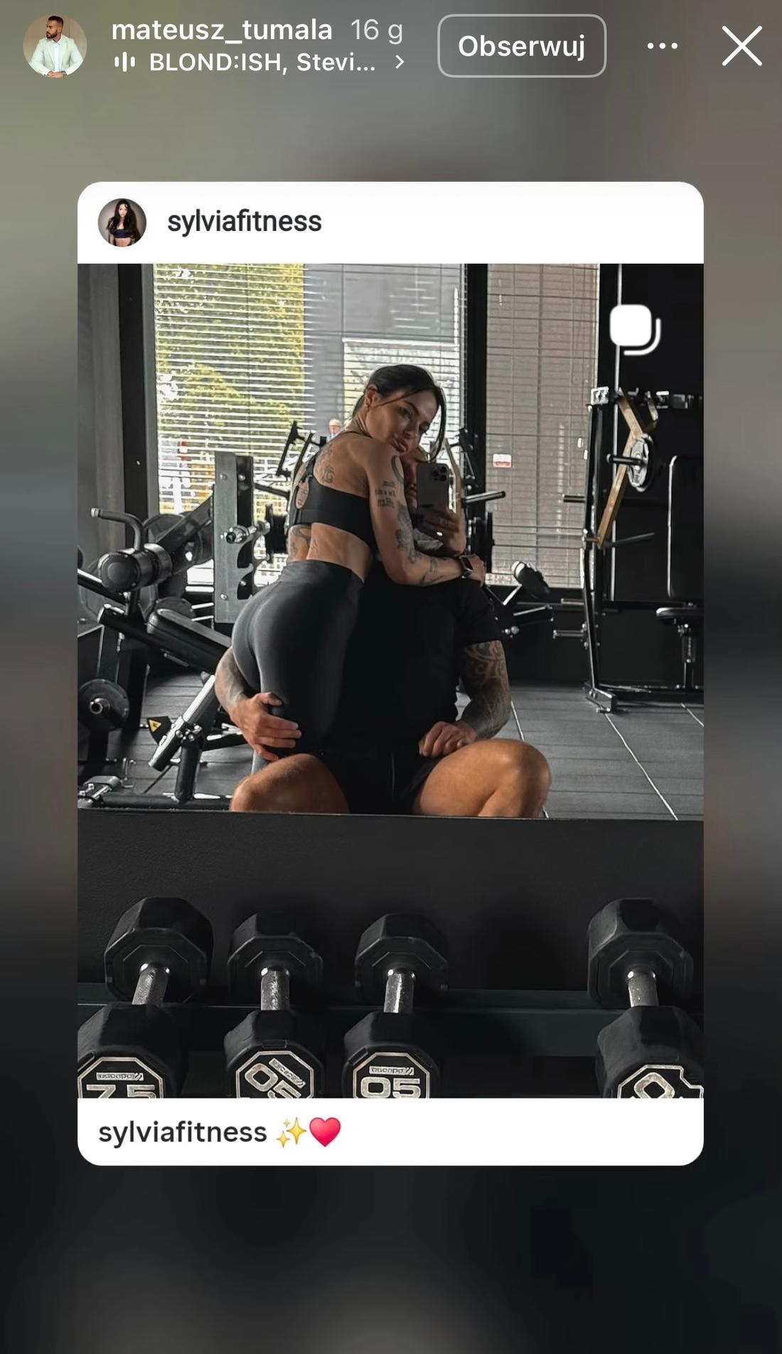Sylwia Szostak nie ukrywa już partnera, fot. Instagram