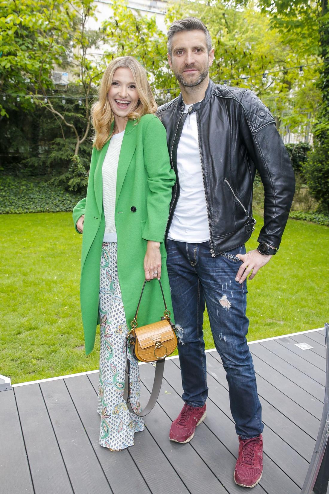 Joanna Koroniewska, Maciej Dowbor na imprezie branżowej. 