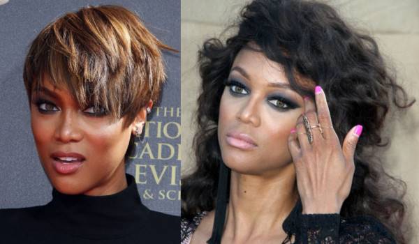 Te same gwiazdy w krótkich i długich włosach