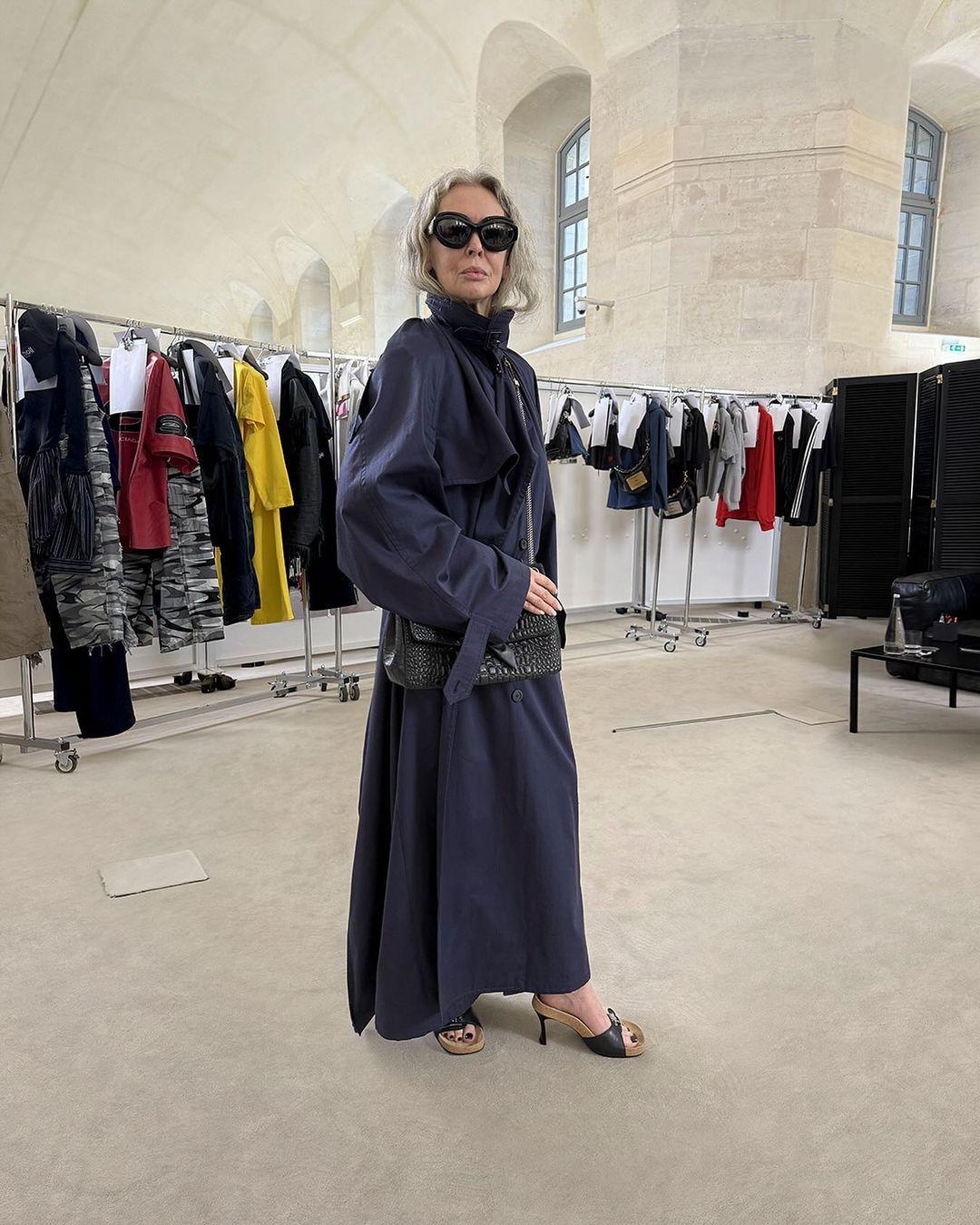 Bogna Sworowska, fot. Balenciaga/Instagram.