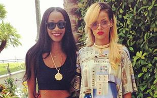 Spontaniczny występ Rihanny (FOTO)