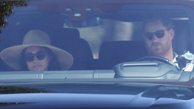 Meghan Markle i książę Harry sfotografowani w Santa Barbara. Nie byli zadowoleni (ZDJĘCIA)