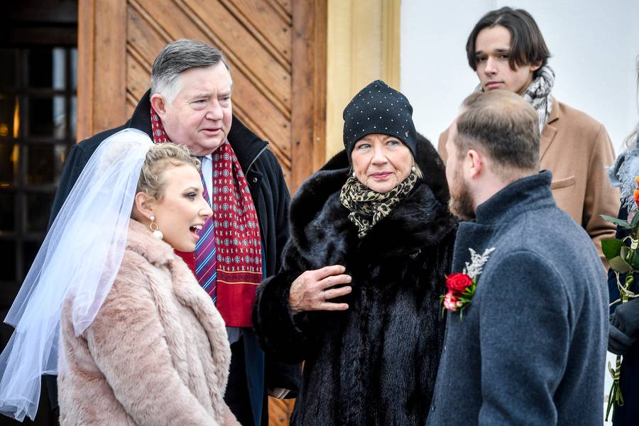 Bożena Dykiel w "Na Wspólnej"