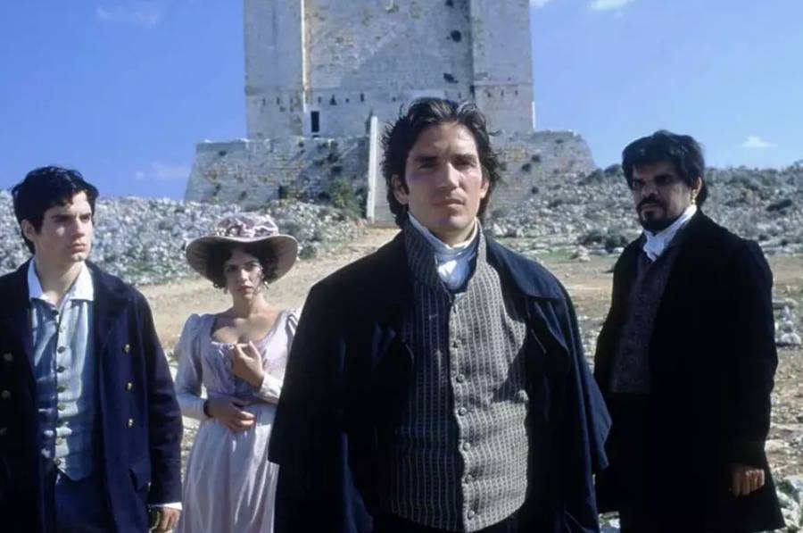 Jim Caviezel, fot. Kadr z filmu: "Hrabia Monte Christo"