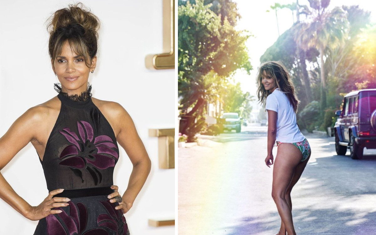 54-letnia Halle Berry pozuje W BIELIŹNIE na ulicy. Trener zdradził jej sekret