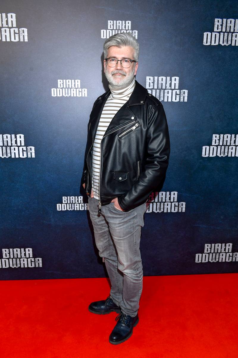 Zlot aktorów na premierze filmu “Biała odwaga”. Marcin Bosak z nową partnerką, Wiktor Zborowski z żoną, Olga Bołądź