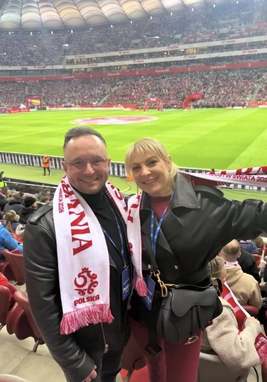 Polacy kibicują piłkarzom, fot. Instagram