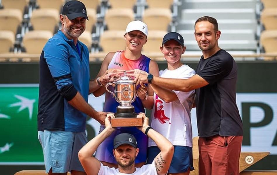 Iga Świątek i Daria Abramowicz, fot. Instagram