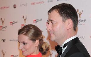 Jacek Rozenek z tajemniczą pięknością na Telekamerach (FOTO)