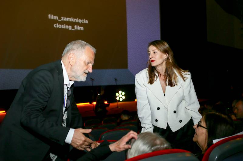 Ceremonia zamknięcia 64. Krakowskiego Festiwalu Filmowego. Piękna para Michał Englert i Maja Ostaszewska