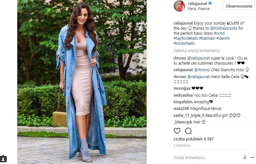 Celia Jaunat skończyła 25 lat