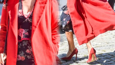 Czerwone szpilki i sexy koronka – kto się tak ubiera do pracy? (ZDJĘCIA)