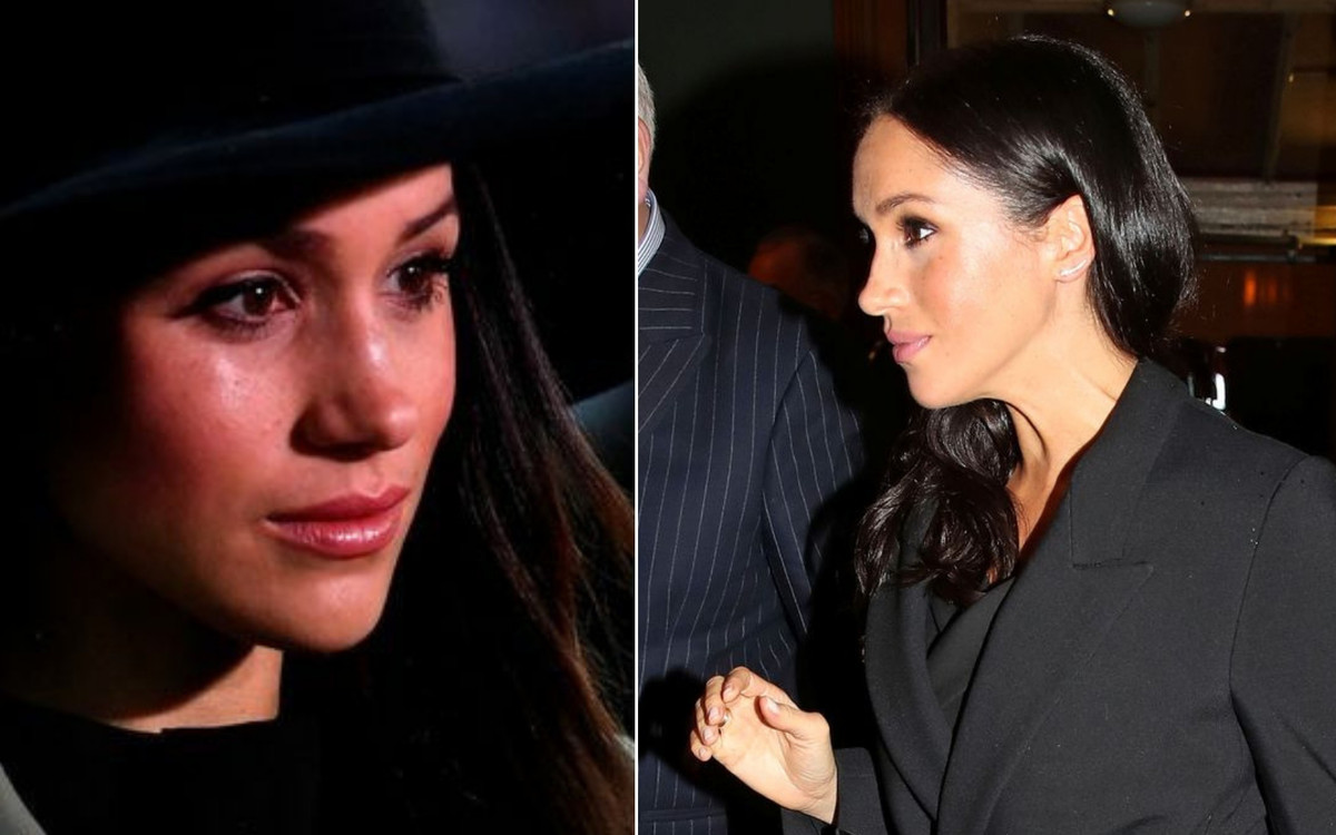 Gdzie się podziała NOGA Meghan Markle?! Czyżby sprawka Photoshopa?