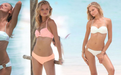 Magdalena Frąckowiak wygina się na Wyspie Św. Bartłomieja